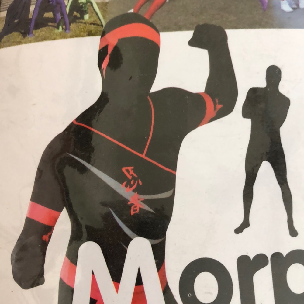 Men’s Ninja morph suit XL - Picture 3 of 3